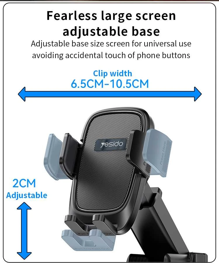 Yesido C262 automobilinis telefono laikiklis