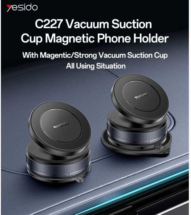 Yesido Vacuum Magsafe C227 tel. laikiklis