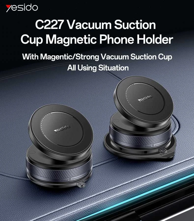 Yesido Vacuum Magsafe C227 tel. laikiklis