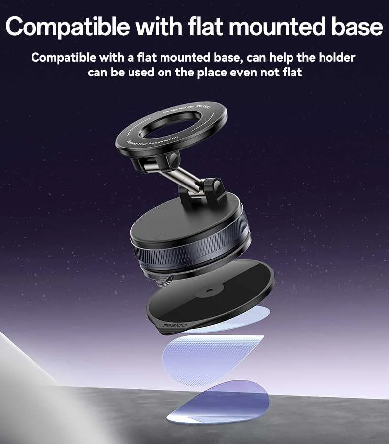 Yesido Vacuum Magsafe C228 tel. laikiklis
