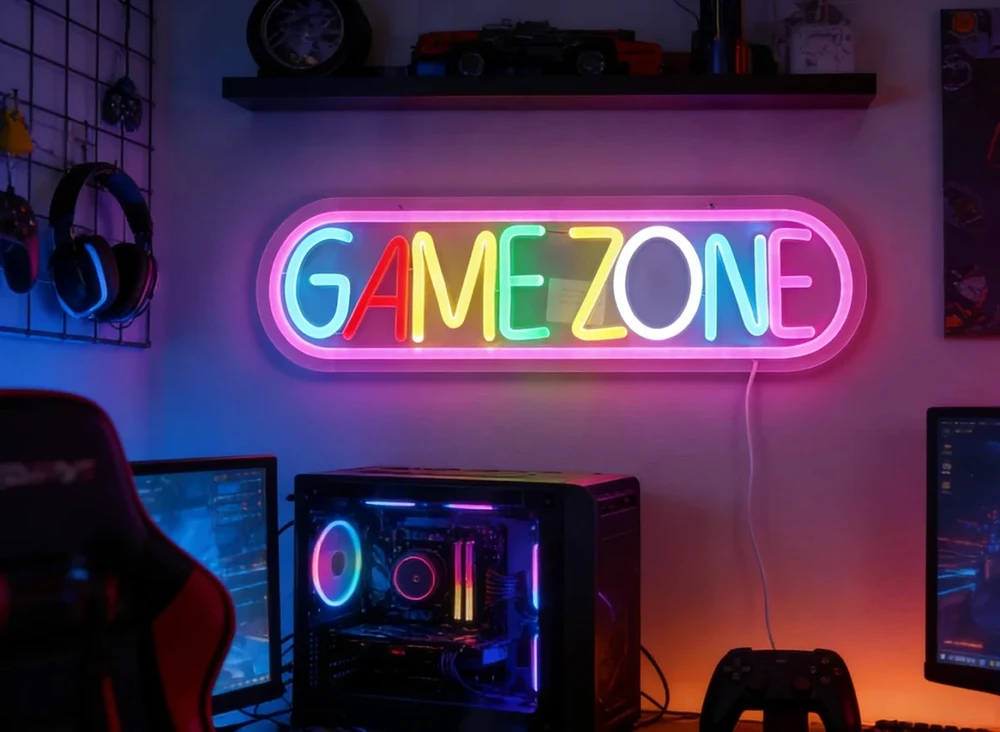 Pakabinamas šviestuvas Marvo Xenon 40T LED Neon lempa (pakabinama ant sienos) | 42 cm