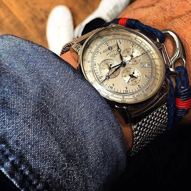 Laikrodis 100 Years Zeppelin 7680M-1