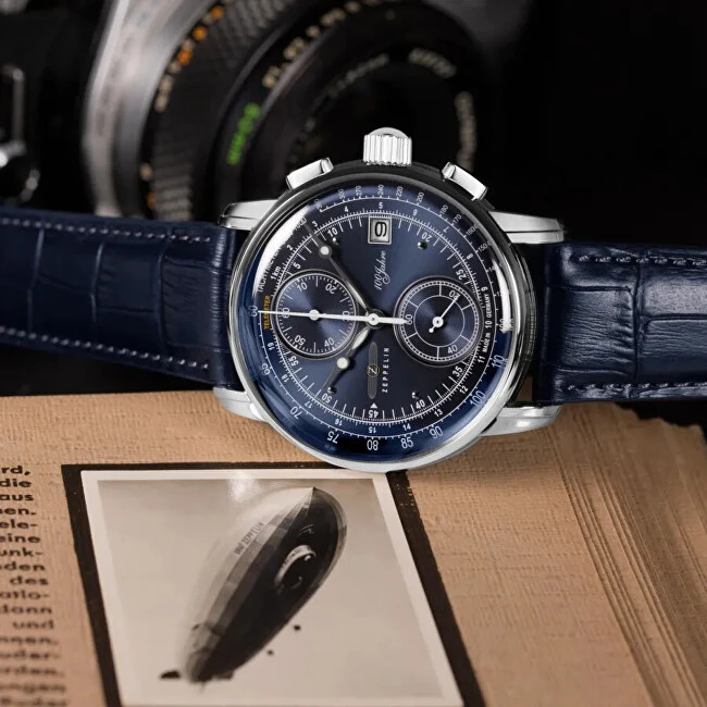 Laikrodis Zeppelin 100 Jahre 8670-3 Chronograph