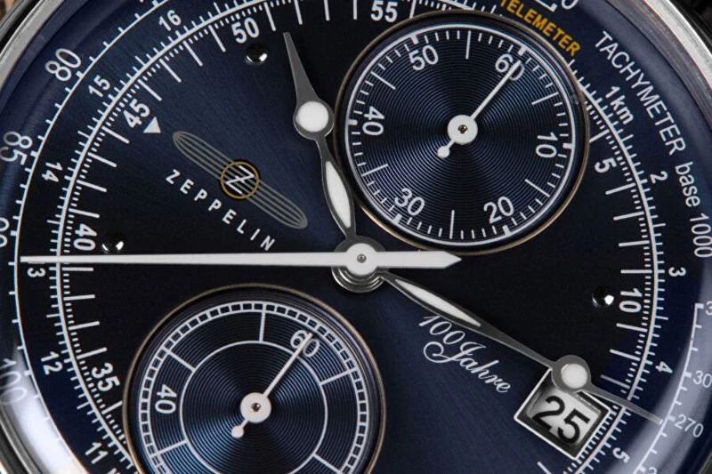 Laikrodis Zeppelin 100 Jahre 8670-3 Chronograph