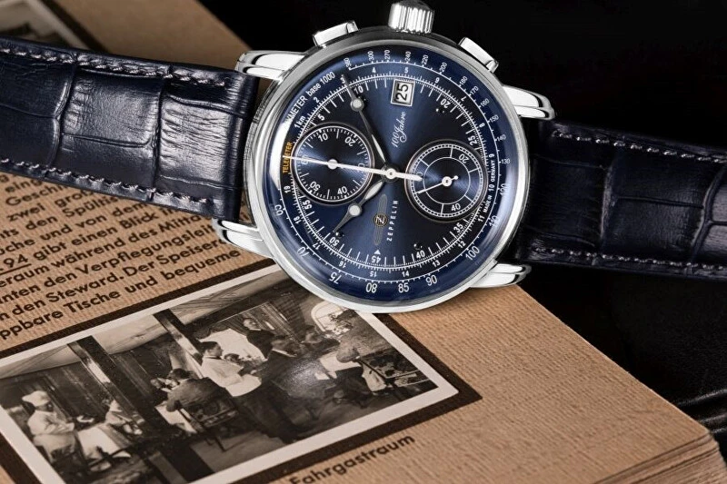 Laikrodis Zeppelin 100 Jahre 8670-3 Chronograph