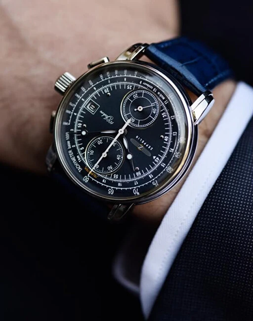 Laikrodis Zeppelin 100 Jahre 8670-3 Chronograph
