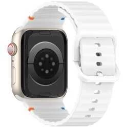 4Wrist Silikoninis dirželis Apple Watch 38/40/41 mm - Baltas