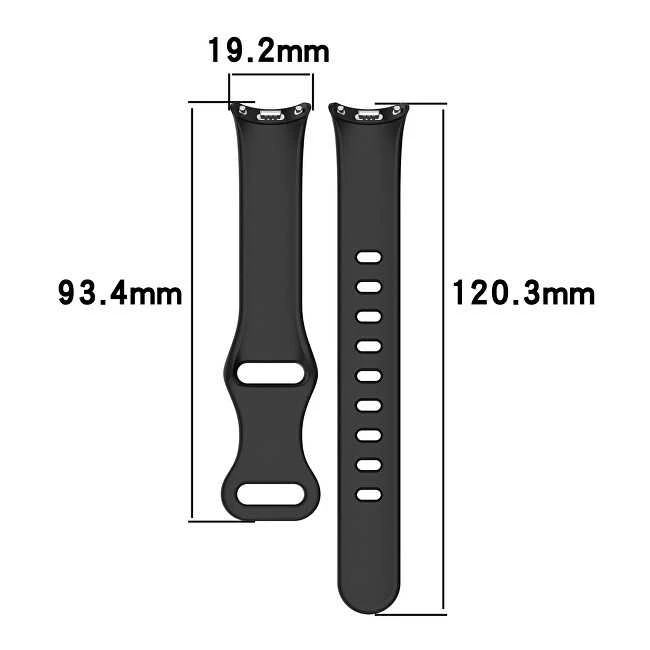 4Wrist Silikoninis dirželis „Xiaomi 9“ ir „8“ – kreminis