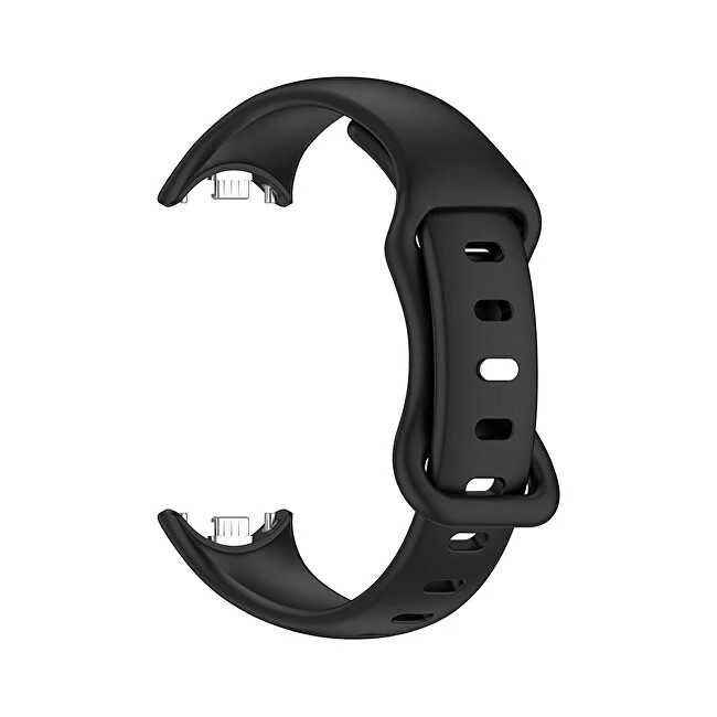 4Wrist Silikoninis dirželis Xiaomi 9 ir 8 - juodas