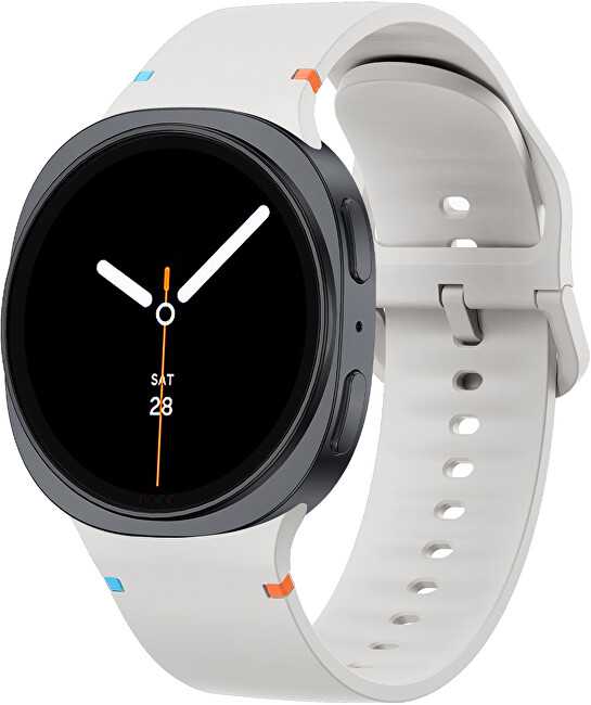 4Wrist Silikoninis dirželis, skirtas „Samsung Galaxy Watch 8“ – baltas