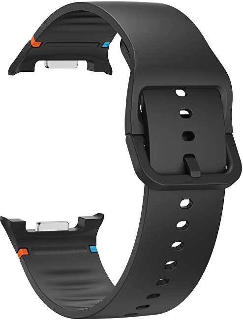 4Wrist Silikoninis dirželis, skirtas „Samsung Galaxy Watch 8“ – juodas