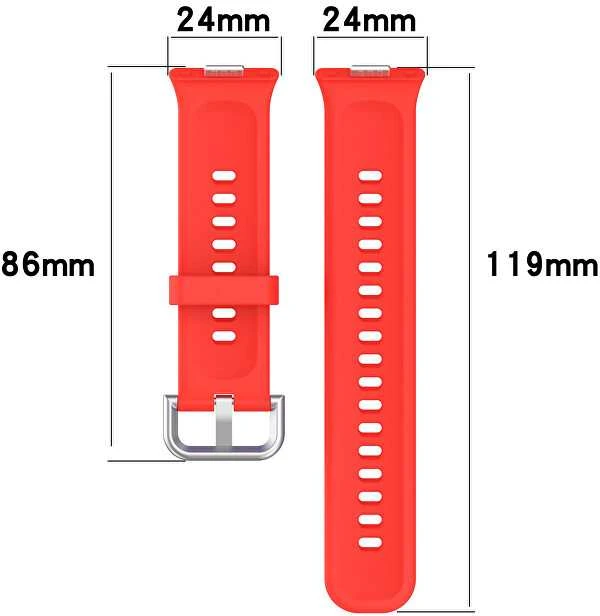4Wrist Silikoninis dirželis, skirtas „Huawei Fit 3“ – baltas