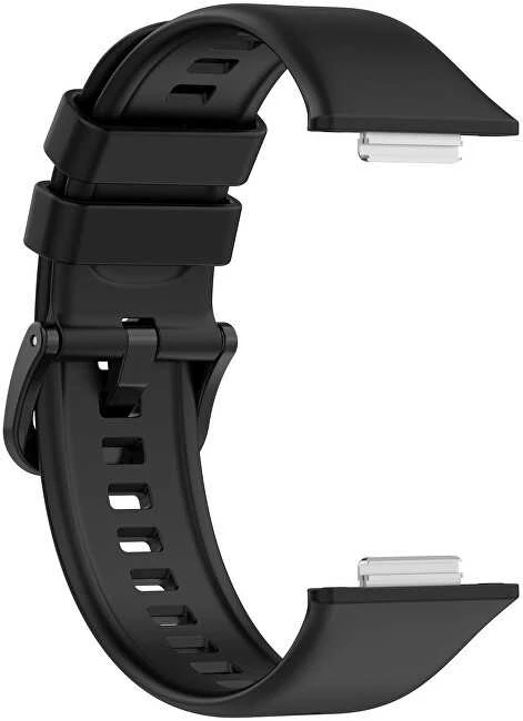4Wrist Silikoninis dirželis, skirtas Huawei Watch FIT 2 Active - juodas