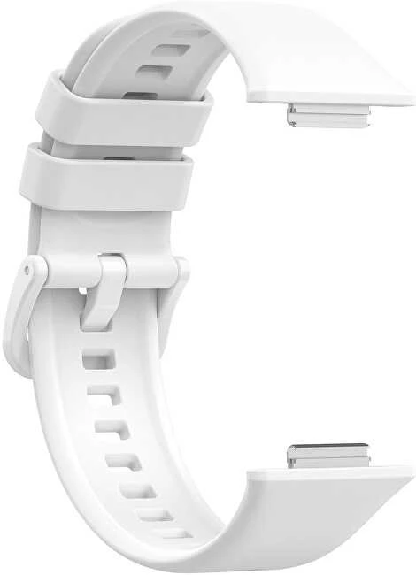 4Wrist Silikoninis dirželis Huawei Watch FIT 2 Active - baltas