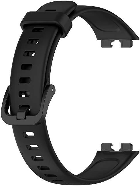 4Wrist Silikoninis dirželis Huawei Watch Band 10, 9, 8 - juodas