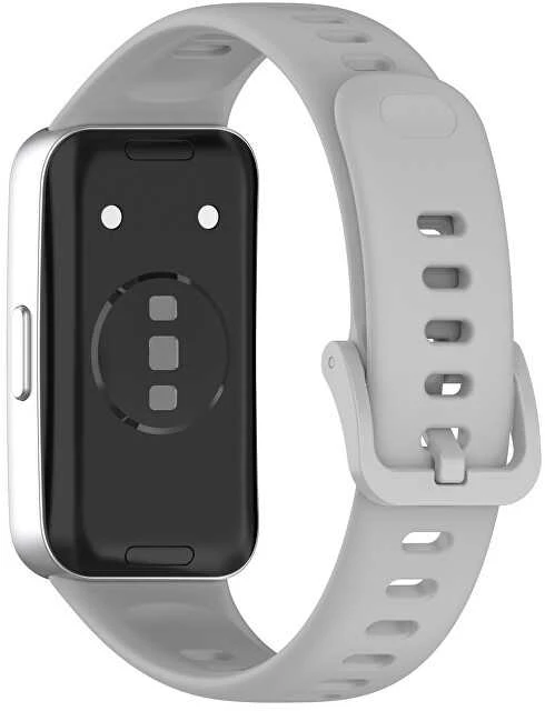4Wrist Silikoninis dirželis Huawei Watch Band 10, 9, 8 - pilkas