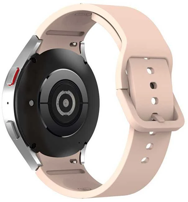 4Wrist Silikoninis dirželis, skirtas Samsung Galaxy Watch 6/5/4 - Rožinė Sand