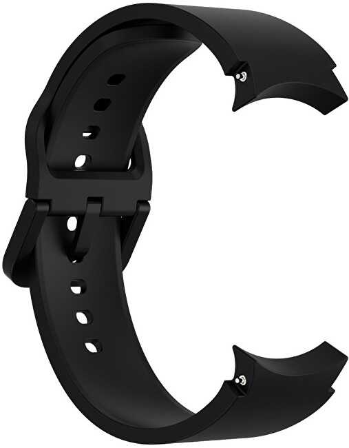 4Wrist Silikoninis dirželis, skirtas Samsung Galaxy Watch 6/5/4 – juodas