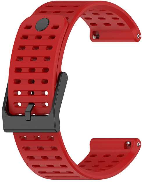 4Wrist Silikoninis dirželis, skirtas „Suunto 22 mm“ – raudonas