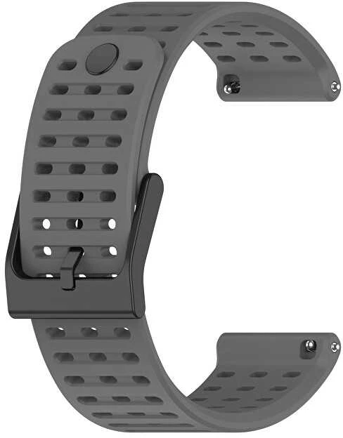 4Wrist Silikoninis dirželis, skirtas „Suunto 22 mm“ – pilkas
