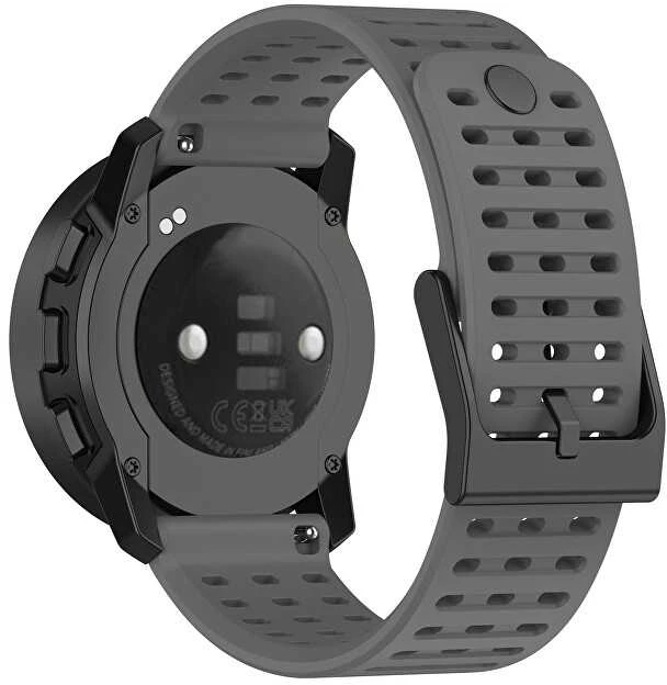 4Wrist Silikoninis dirželis, skirtas „Suunto 22 mm“ – pilkas