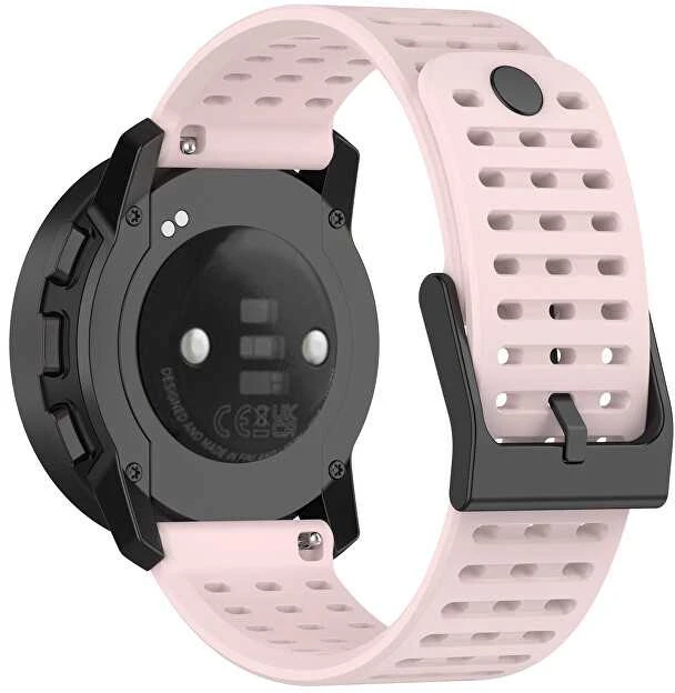 4Wrist Silikoninis dirželis, skirtas „Suunto 22 mm“ – rožinis