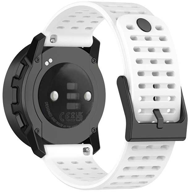 4Wrist Silicone strap for Suunto 22 mm - Baltas
