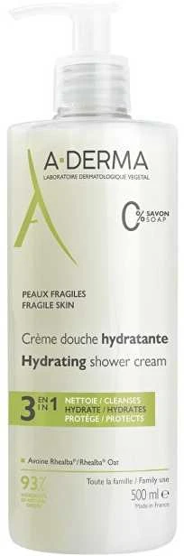 Drėkinamasis dušo kremas „A Derma ESSENTIAL RANGE“, 500 ml