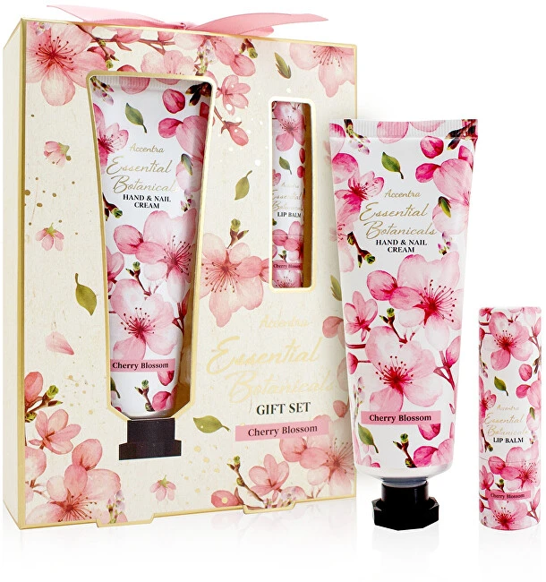 „Accentra Cherry Blossom Essential Botanicals“ dovanų rinkinys