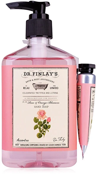 Accentra Dr. Finlay`s Rose & Oranžinis Blossom rankų priežiūros dovanų rinkinys
