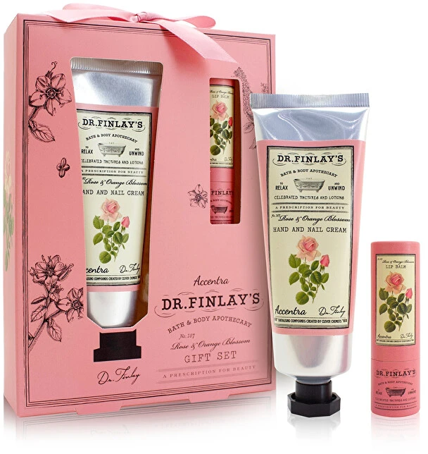 Accentra Dr. Rose & Oranžinis Blossom dovanų rinkinys Finlay's