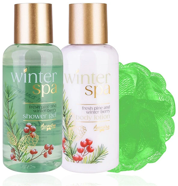 Accentra Gift set in a wire basket Winter Spa
