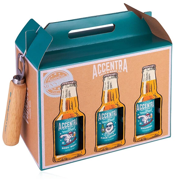 Accentra Men`s Collection Winter Edition Big Set - Dárková sada s otvírákem na lahve