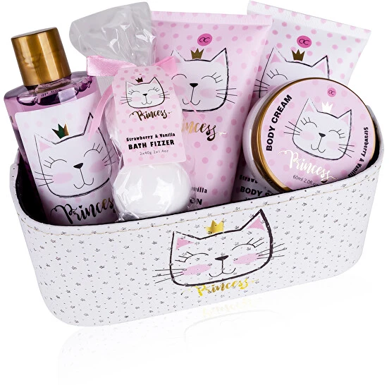 Accentra Princesės Kitty blizgučių krepšelio dovanų rinkinys