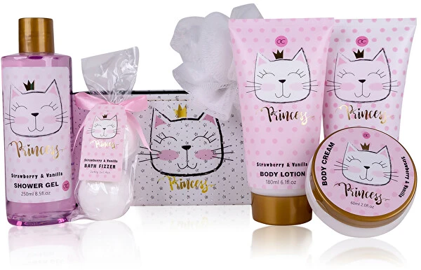 Accentra Princesės Kitty blizgučių krepšelio dovanų rinkinys