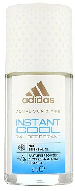 Adidas Instant Cool rutulinis dezodorantas su mėtų eteriniu aliejumi