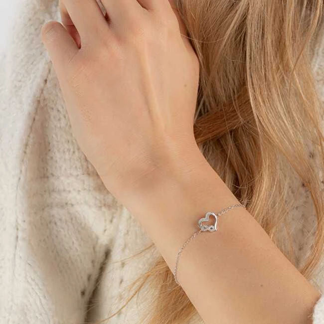 Again Jewelry Vėlgi Jewelry Delicate sidabrinis apyrankė Infinity Love AJNR0017