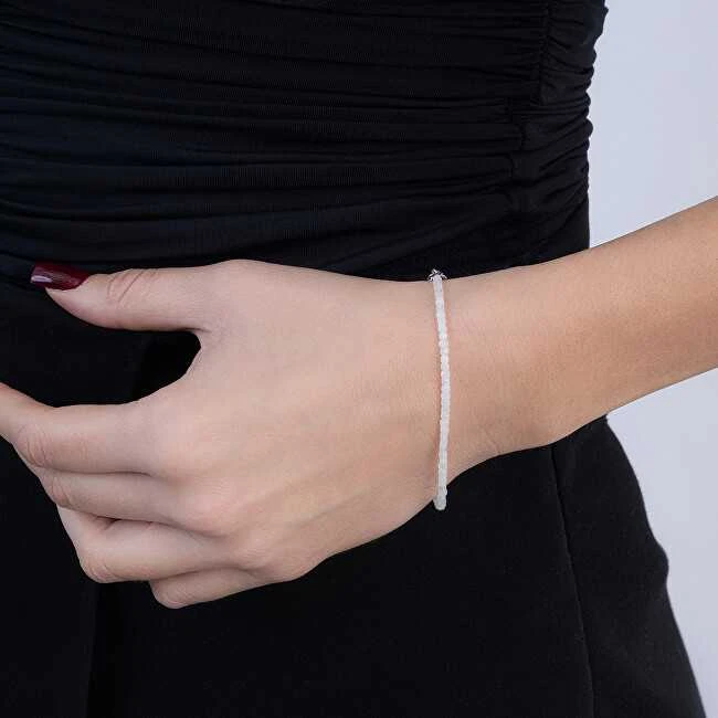 Again Jewelry Mineralinė mėnulio akmens apyrankė AJKNR012