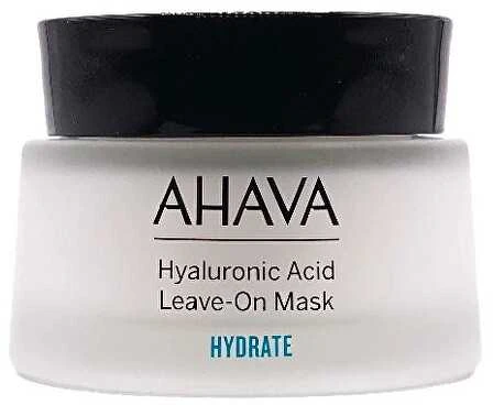 AHAVA Hydrate Hyaluronic Acid Leave On Mask nenuplaunama kaukė su hialurono rūgštimi, 50 ml