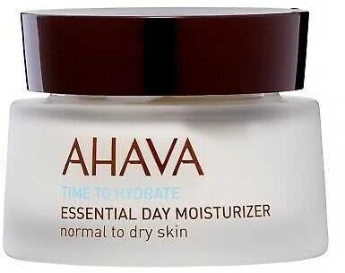 AHAVA Time To Hydrate Essential Day Moisturizer drėkinamasis kremas normaliai/sausai veido odai, 50 ml