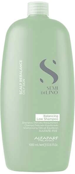 Alfaparf Milano Semi Di Lino Scalp Rebalance Balancing Low Šampūnas šampūnas riebiai galvos odai, 250 ml
