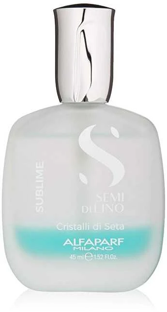Alfaparf Milano Semi Di Lino Sublime Cristalli Di Seta dvifazis serumas 45ml