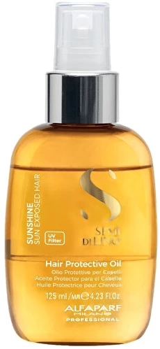 Alfaparf Milano Semi Di Lino Sunshine Hair Protective Oil nenuplaunamas apsauginis aliejus plaukams su UV filtru, 125 ml