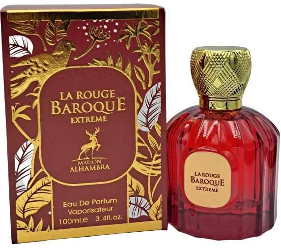 Unisex kvepalai  Maison Alhambra La Rouge Baroque Extreme EDP, 100 ml