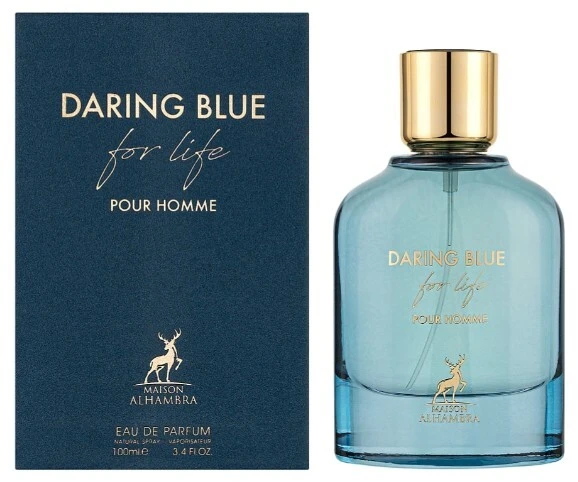 Kvepalai vyrams Maison Alhambra Daring Blue For Life EDP, 100 ml
