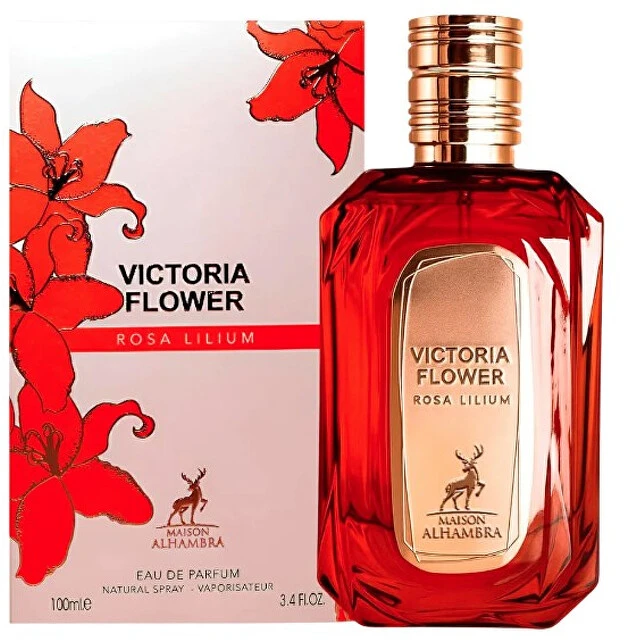Maison Alhambra Victoria Flower Rosa Lilium EDP parfumuotas vanduo moterims, 100 ml
