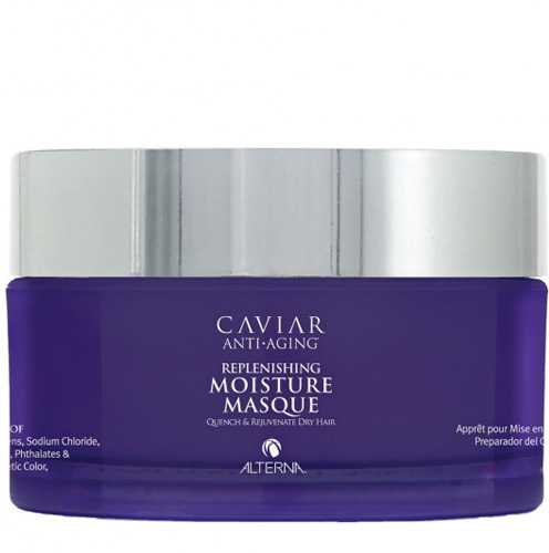 Alterna, Caviar Anti-Aging Jauninamasis Moisture, ikrų ekstraktas, plaukų kreminė kaukė drėkinimui, 161 g