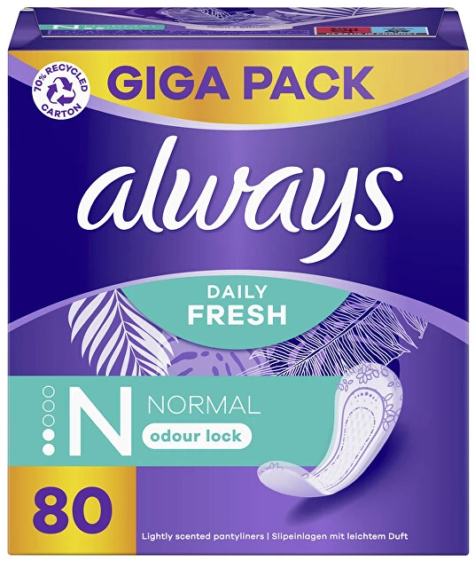 Always Higieniniai įklotai VISADA Normalūs, 80 vnt.
