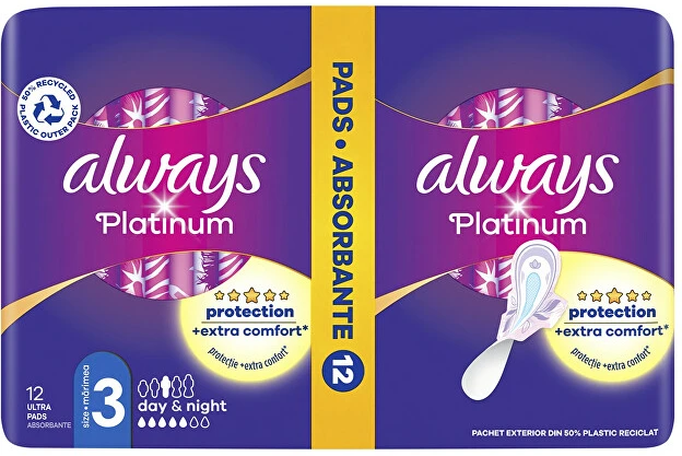 Higieniniai paketai ALWAYS Platinum Night, 12vnt.