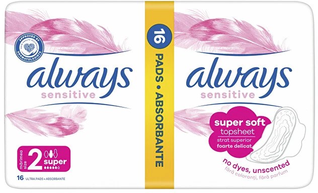 Higieniniai paketai ALWAYS Ultra Super Plus Sens., 16 vnt.